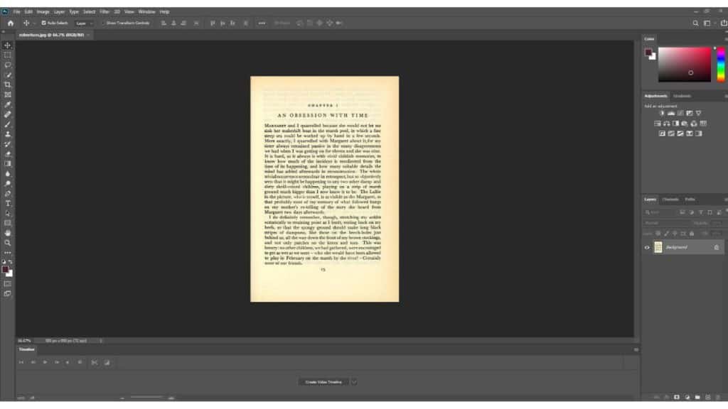 How to Clean up a Scanned Image in Photoshop